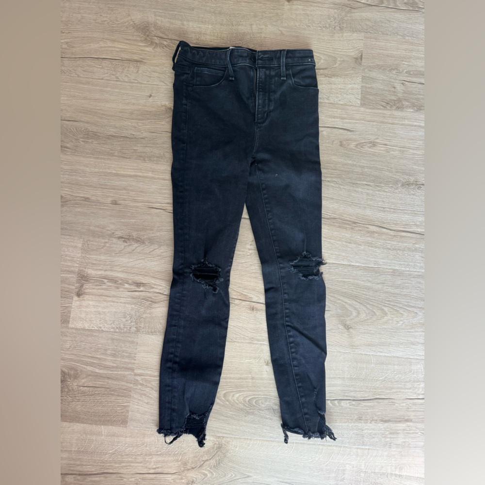 Abercrombie High Rise Super Skinny Ankle Jean